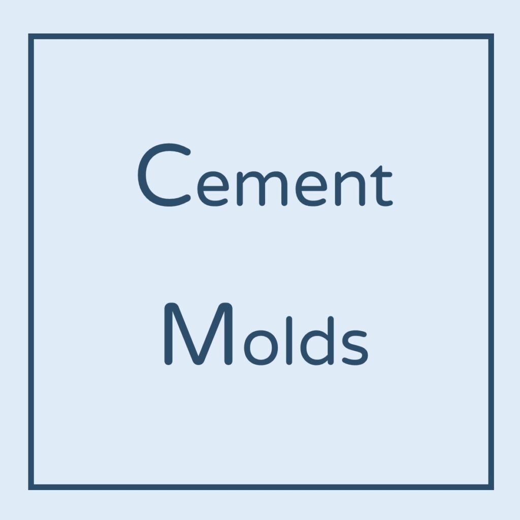 cement molds