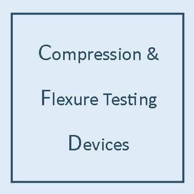 compression and flexure testing devices