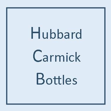 hubbard carmick bottles