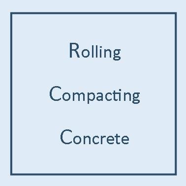 rolling compacting concrete