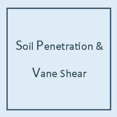 soil penetration and vane shear