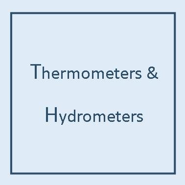 thermometer and hydrometer