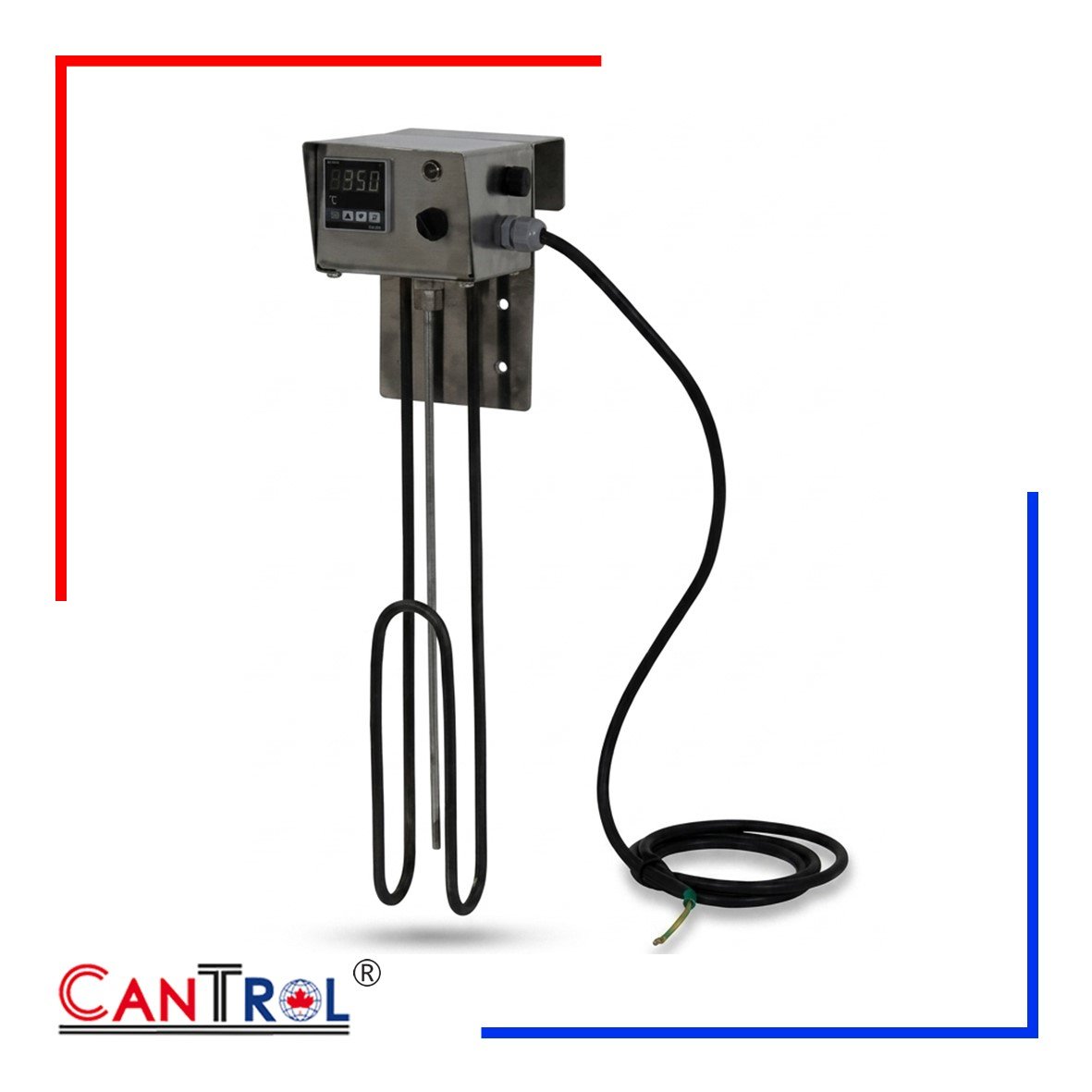 Professional 1,000W Curing Tank Heater with Adjustable Thermostat for Laboratory Concrete Curing - Cantrol Canada
